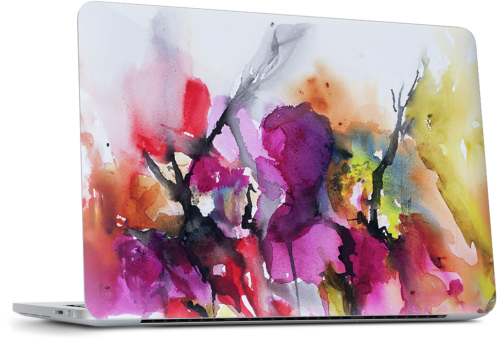 Fallen Flowers MacBook Skin