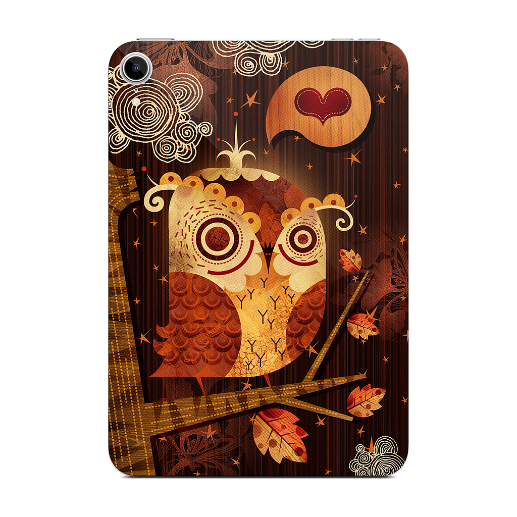 The Enamored Owl iPad Skin