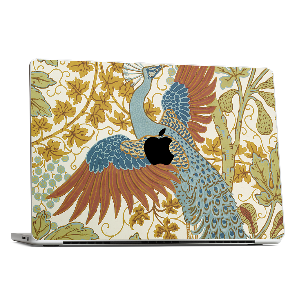Fig and Peacock MacBook Skin