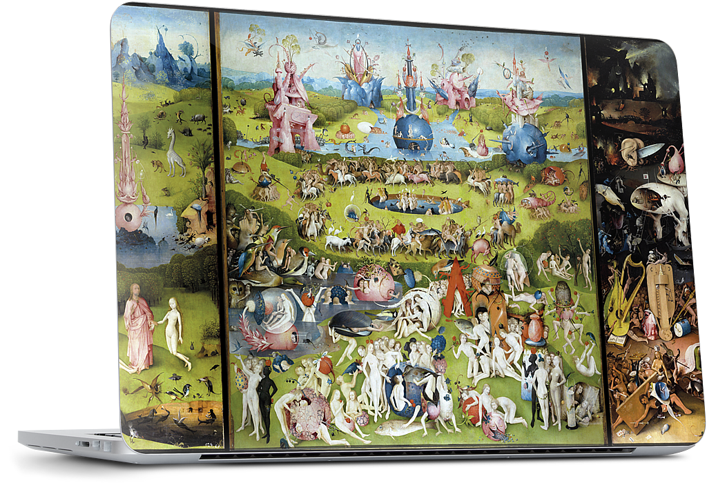 Garden of Earthly Delights MacBook Skin