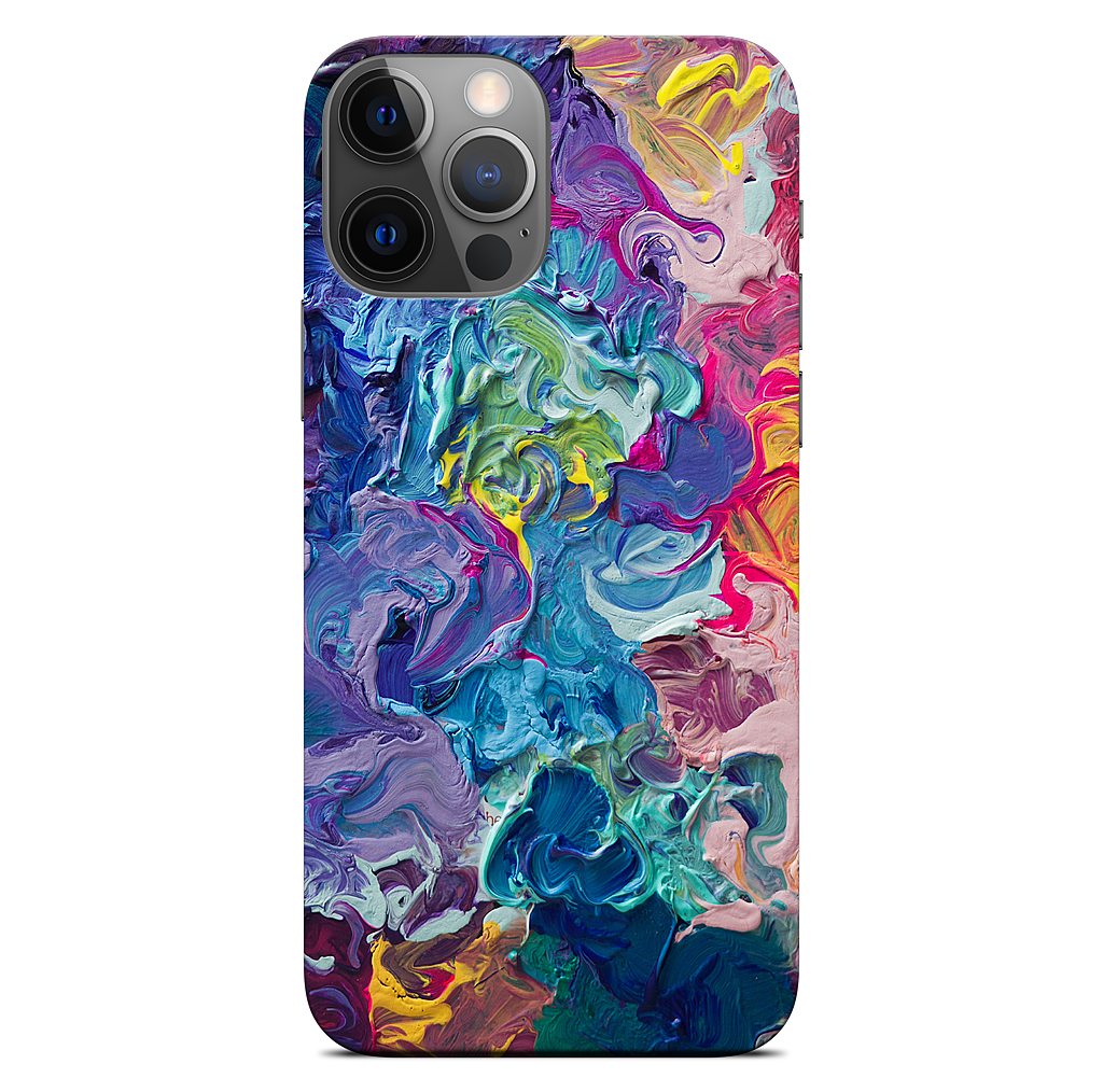 Rainbow Flow Abstract iPhone Skin
