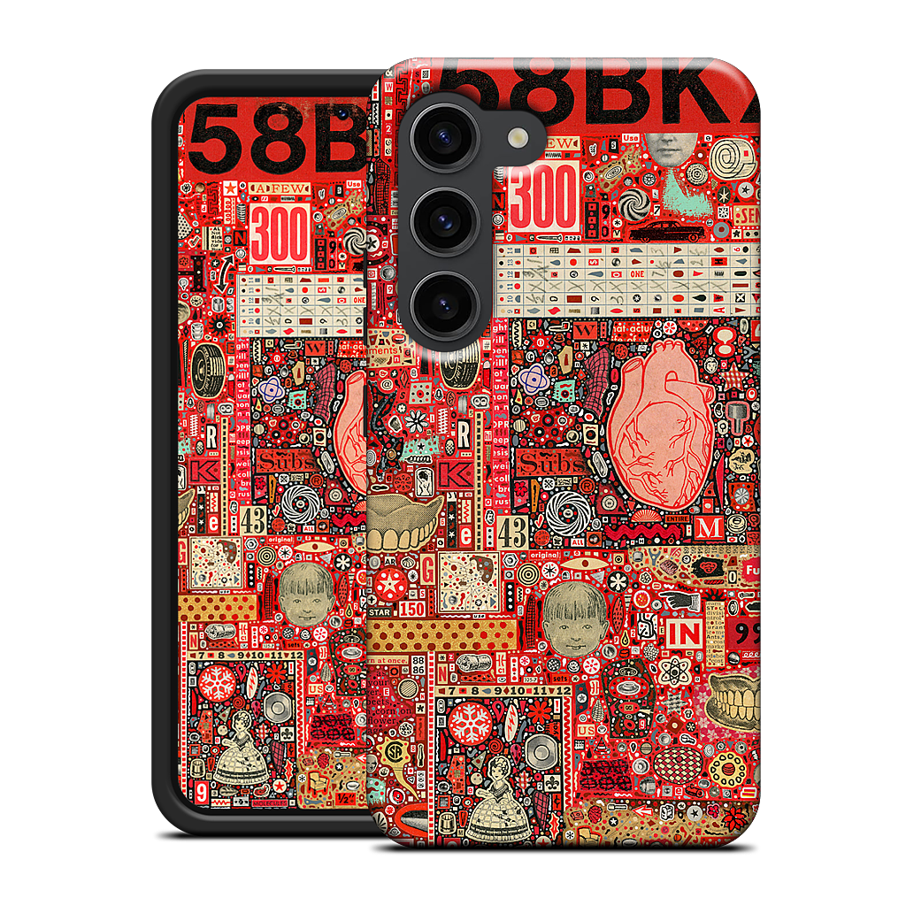 Big Numbers - Heart and Teeth Samsung Case