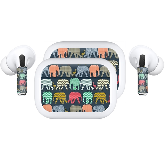 baby elephants and flamingos AirPods