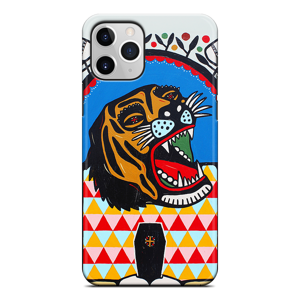 Tiger Coffin iPhone Case