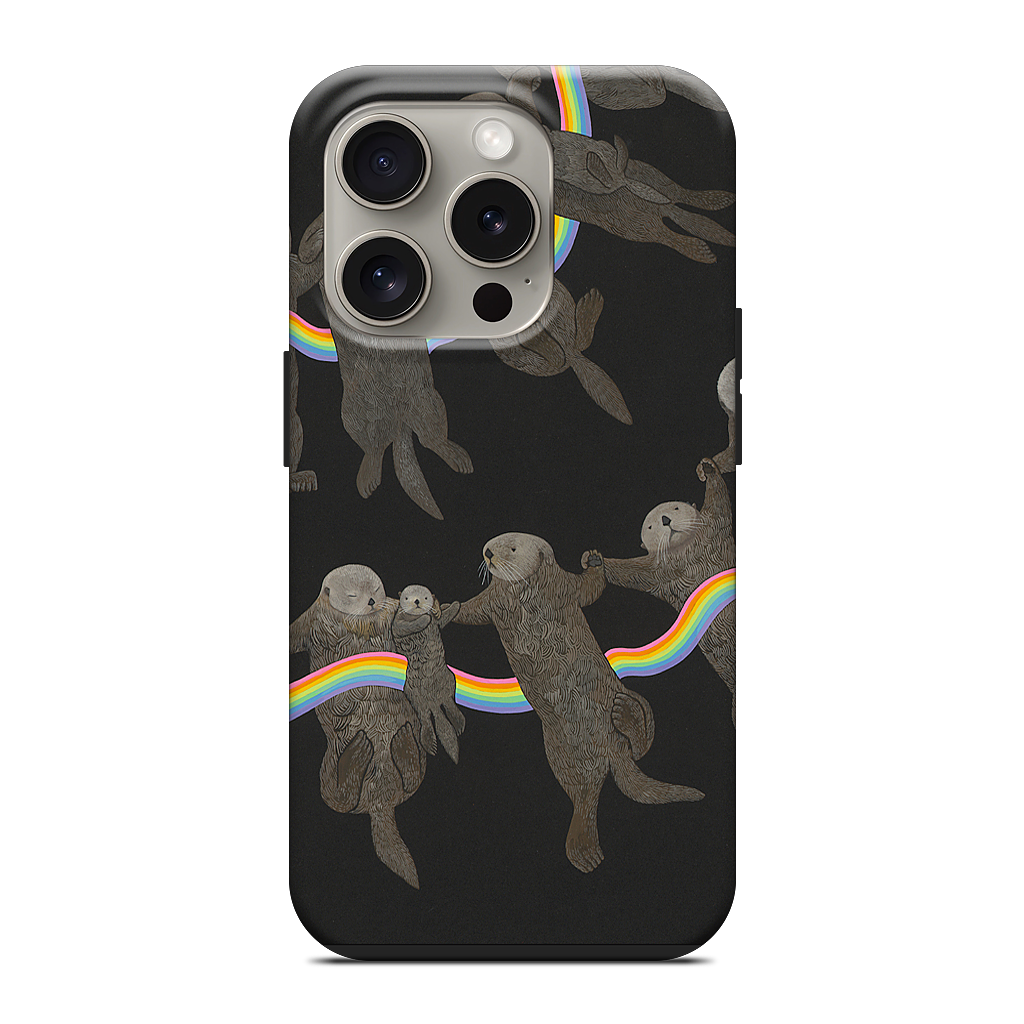 Otter Rings iPhone Case