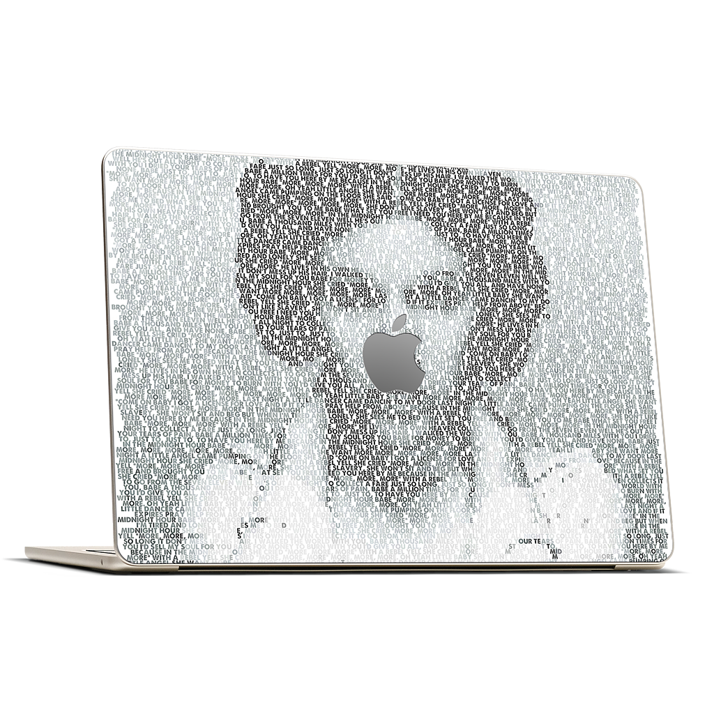Rebel Yell MacBook Skin