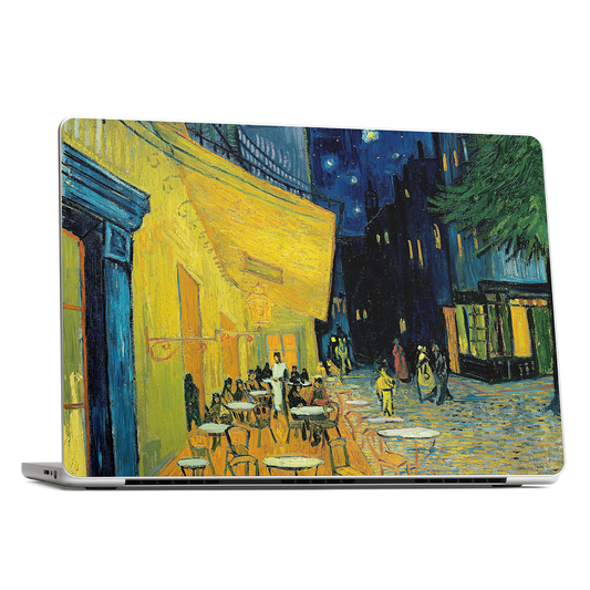 Cafe at Night MacBook Skin
