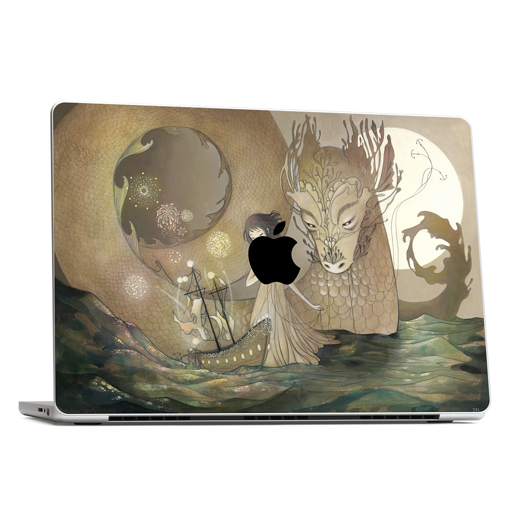 Water Dragon MacBook Skin