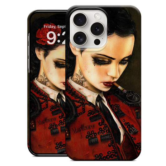 Bull Fight Her iPhone Case