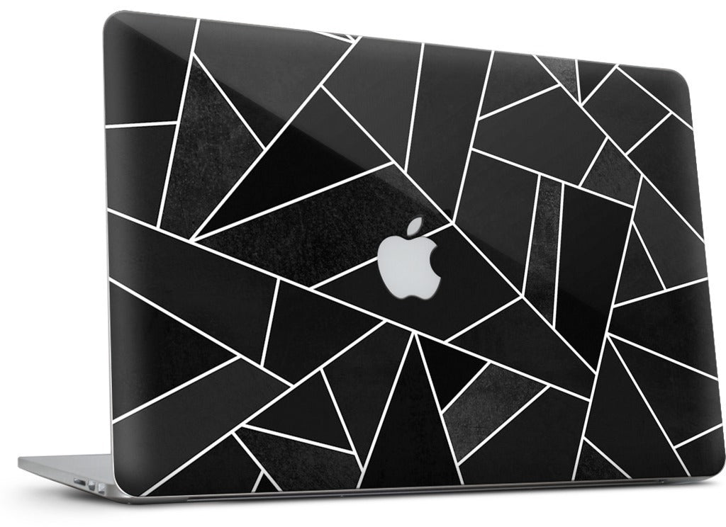 Black Stone MacBook Skin