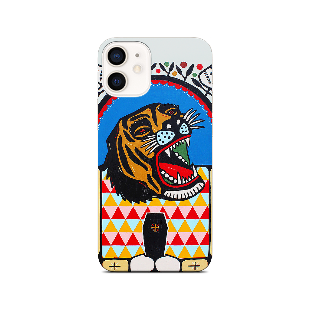 Tiger Coffin iPhone Skin