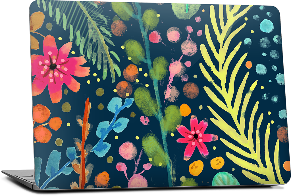 Les Prairies Navy MacBook Skin