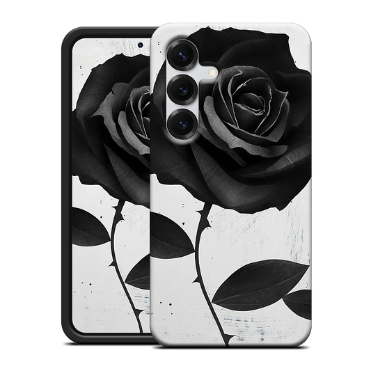 Fabric Rose Samsung Case