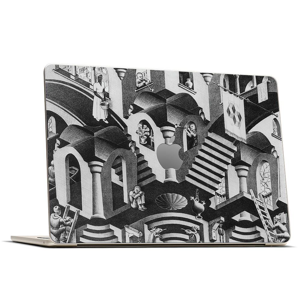 Concave and Convex MacBook Skin