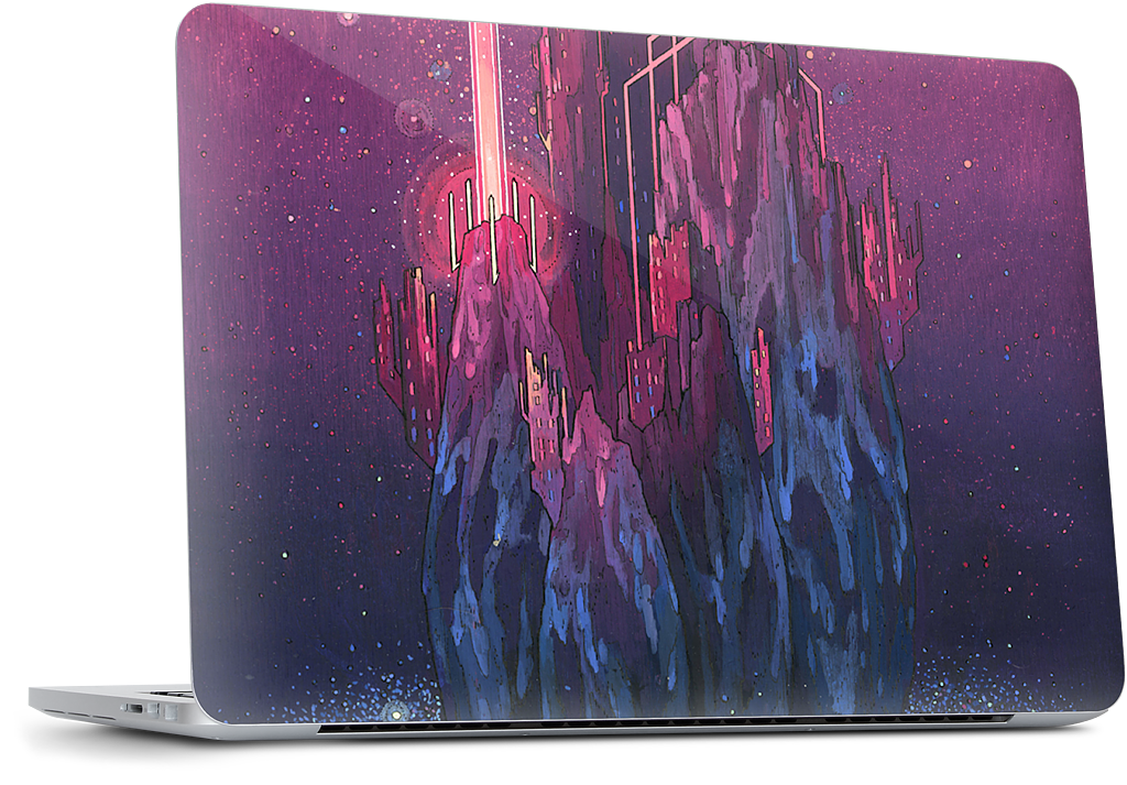Space Fortress MacBook Skin