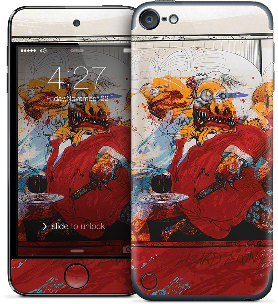 Lizard Lounge iPod Skin