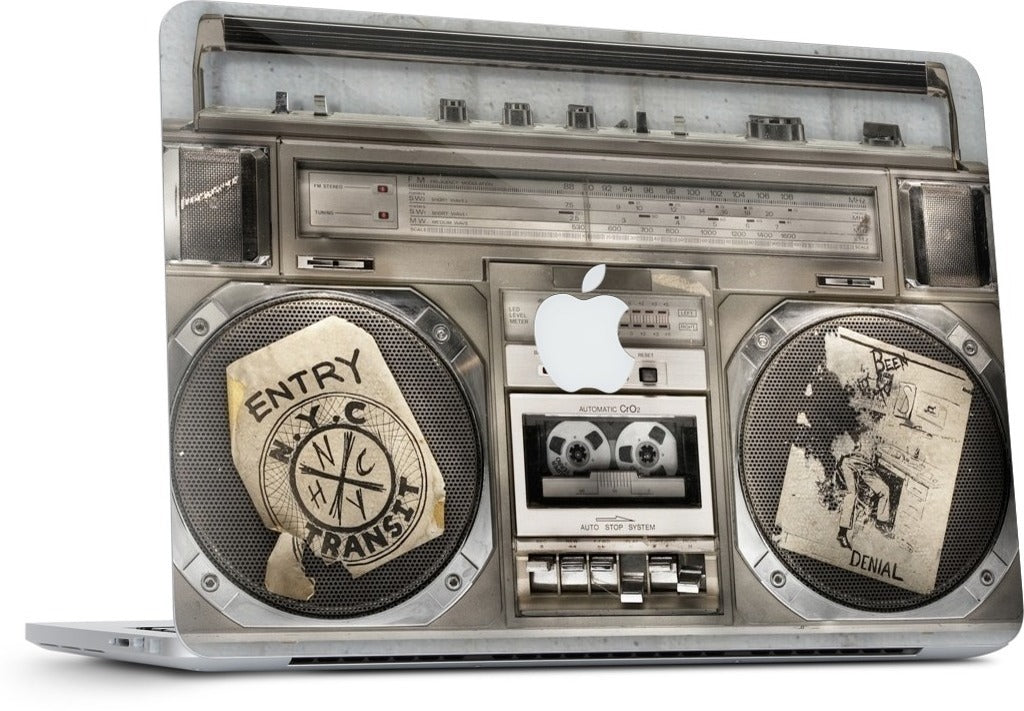 Boombox II MacBook Skin