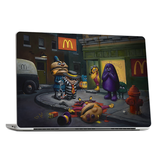McCheese Gets Greased MacBook Skin