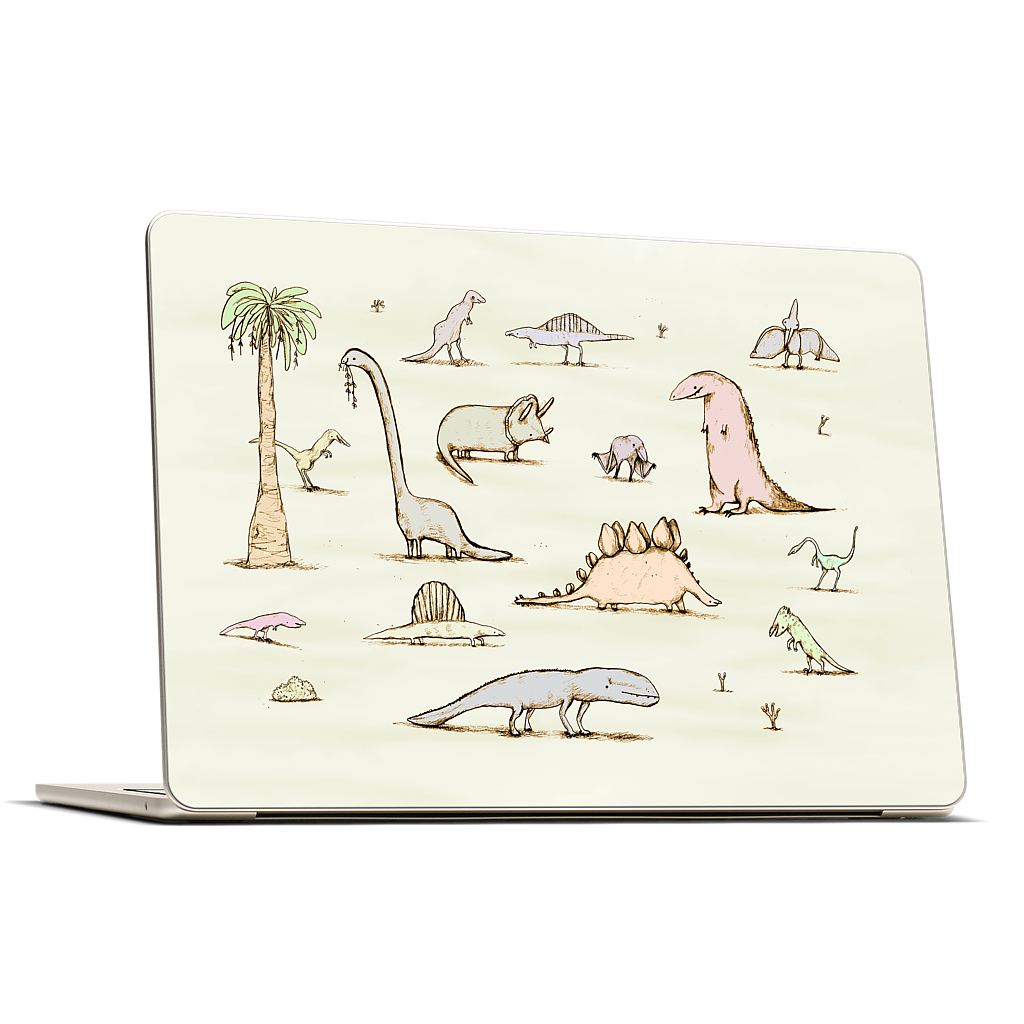 Dinosaurs MacBook Skin