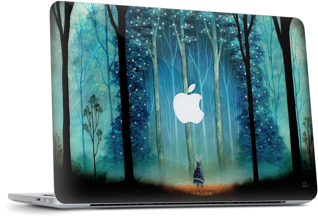 Cathedral of the Forest Deep MacBook Skin
