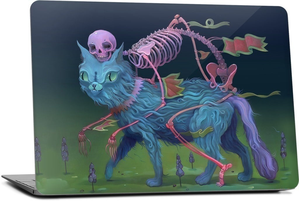 Bone Guide MacBook Skin