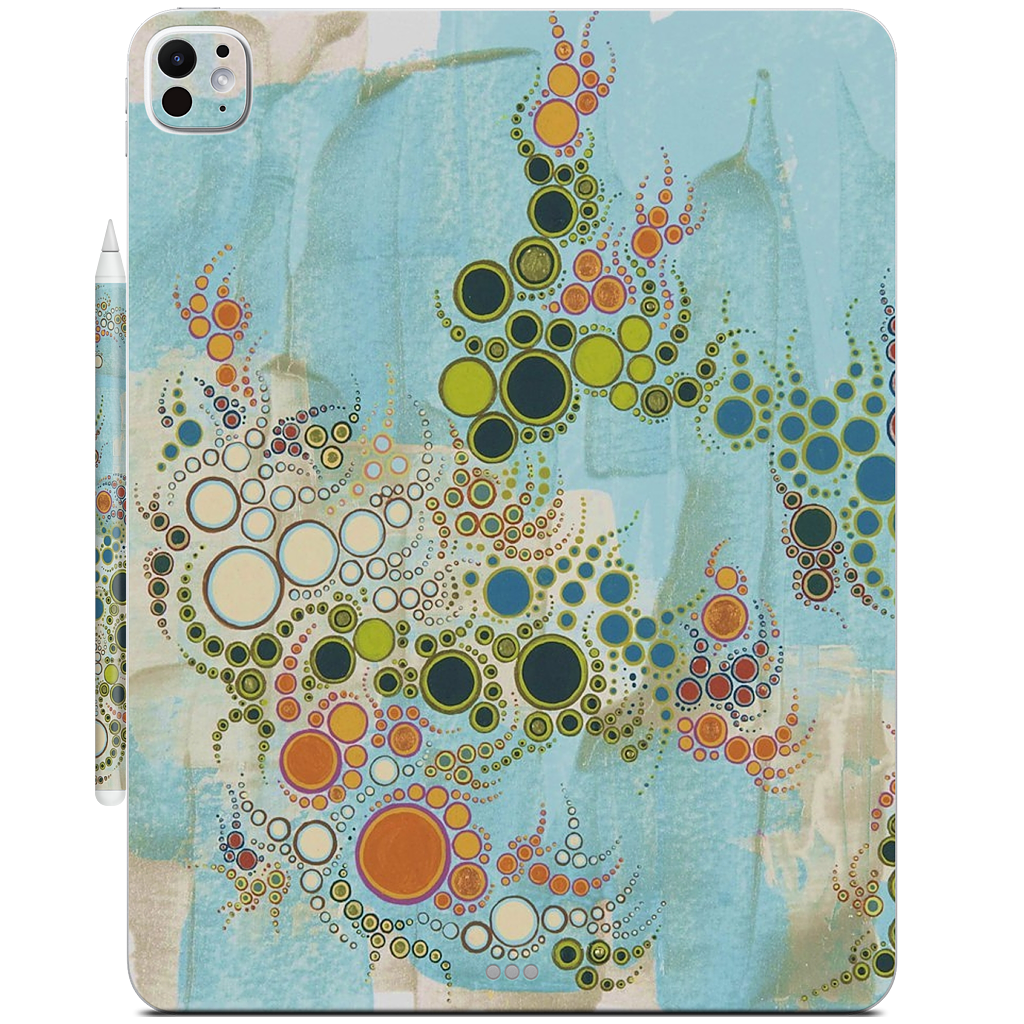 Untitled on Watercolor Paper #113 iPad Skin