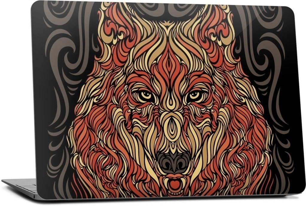 The Lone Wolf MacBook Skin