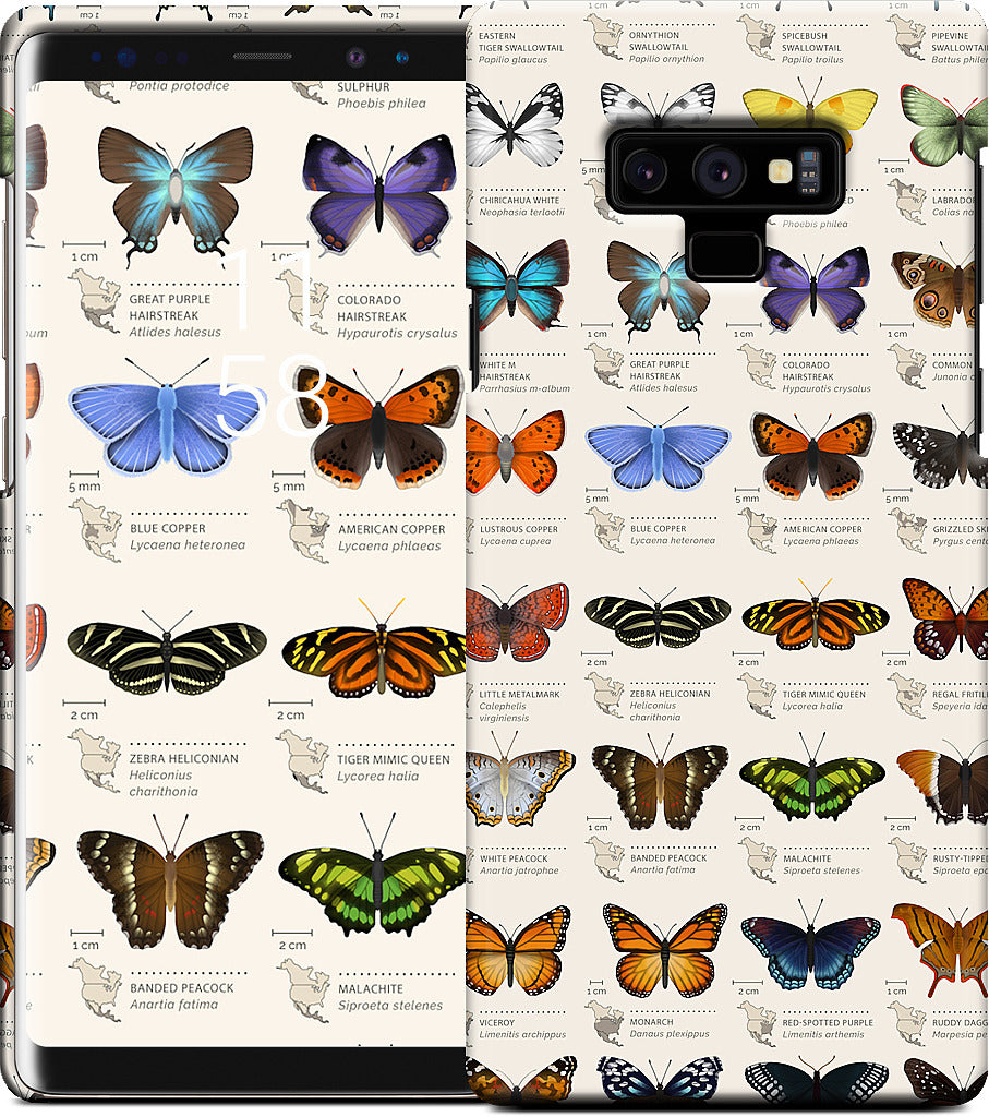 42 North American butterflies Samsung Case