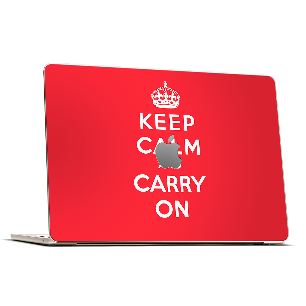 Keep Calm MacBook Skin