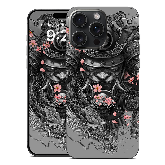 Samurai Dragon iPhone Skin