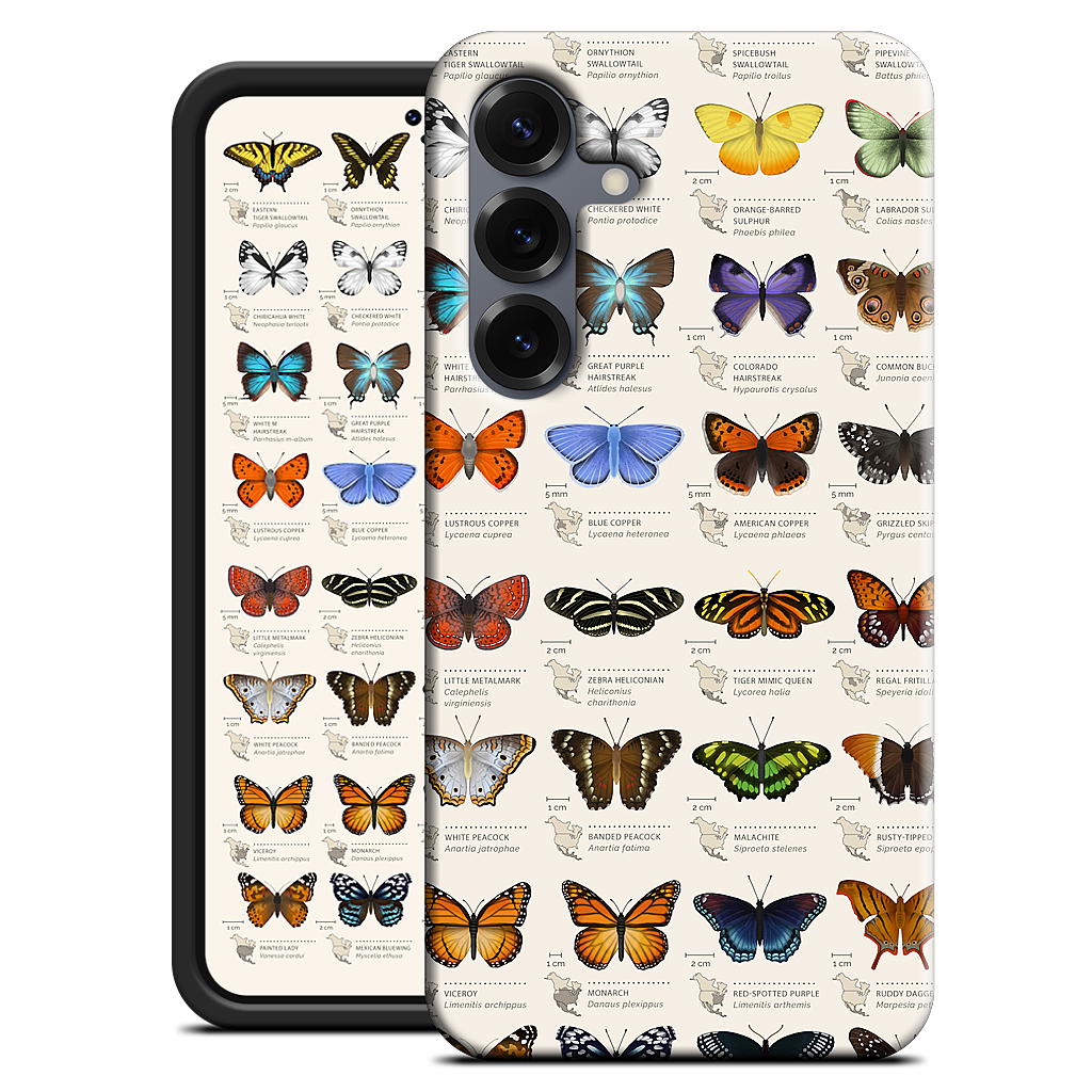 42 North American butterflies Samsung Case