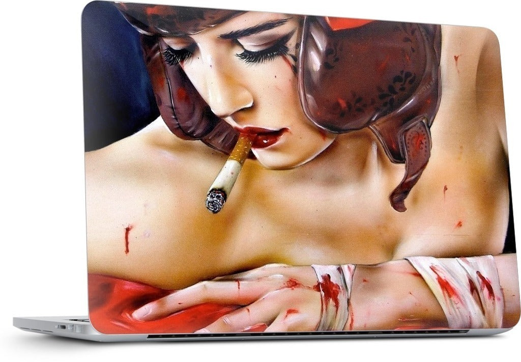 Bloody Knuckles MacBook Skin