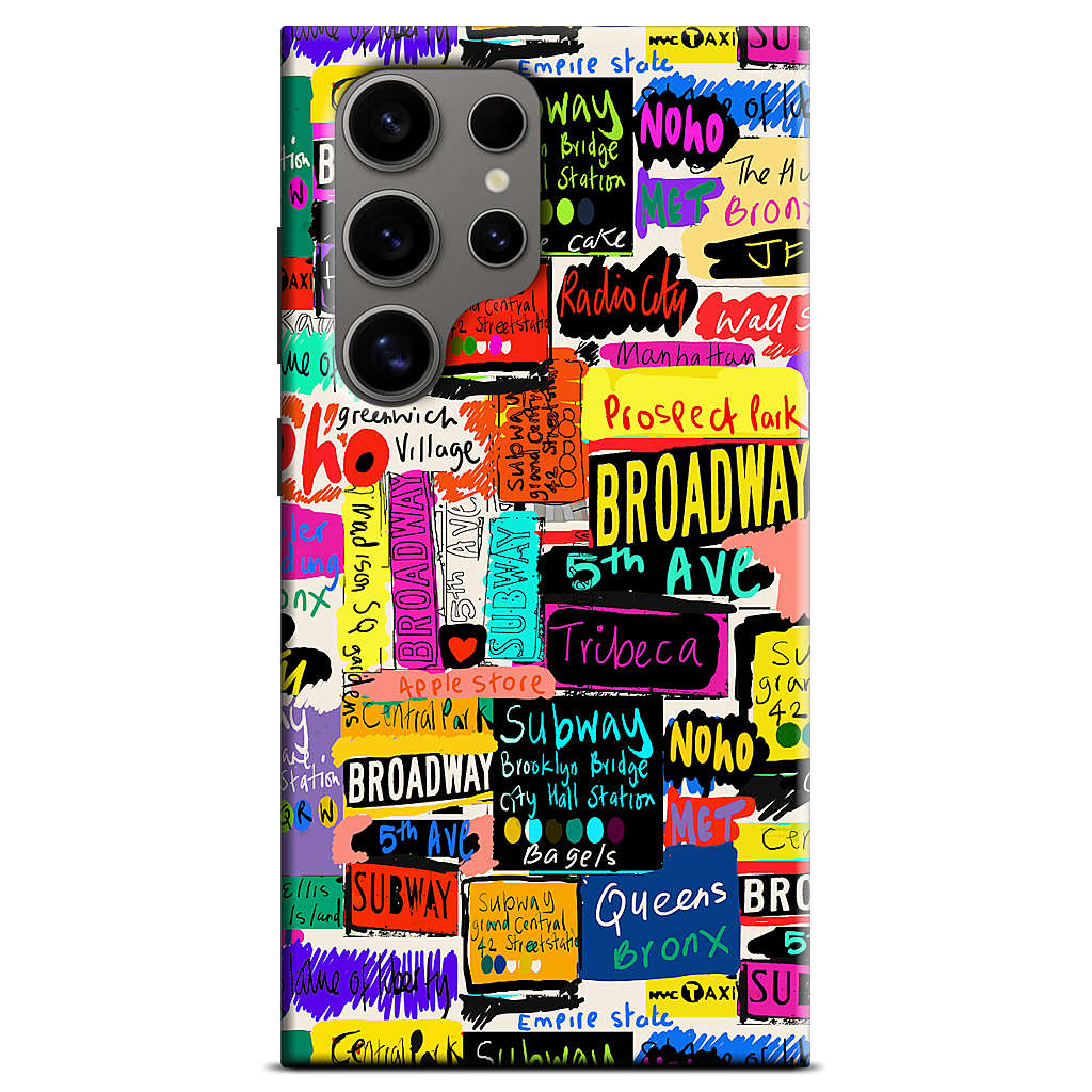 NYC Words Samsung Case
