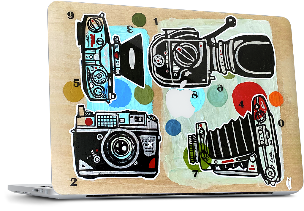 Watch It Happen MacBook Skin