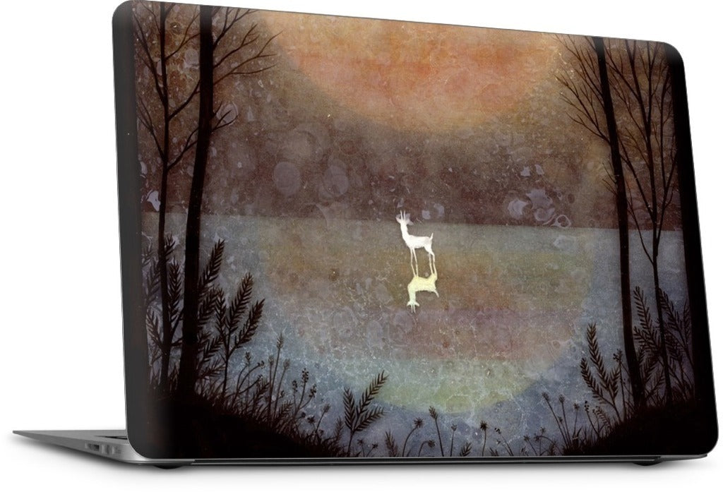A Placid Pause MacBook Skin