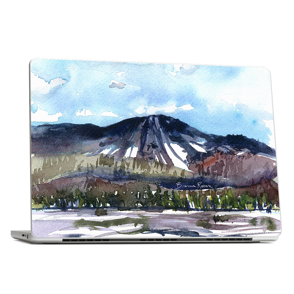 Ski Mountain MacBook Skin
