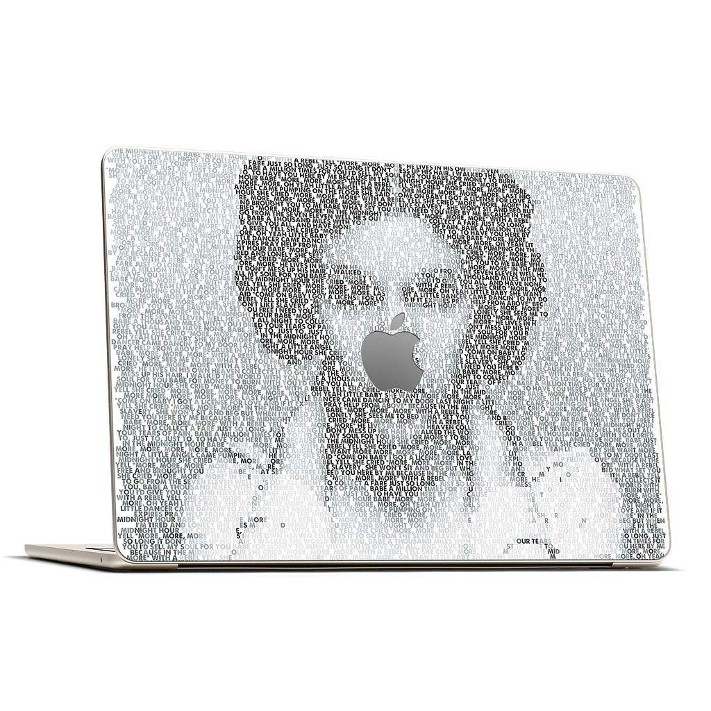 Rebel Yell MacBook Skin