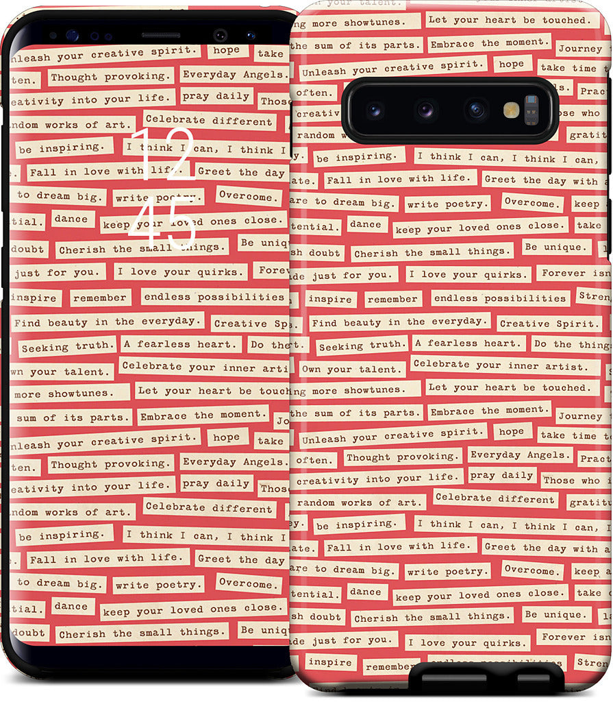 Happy Thoughts Samsung Case