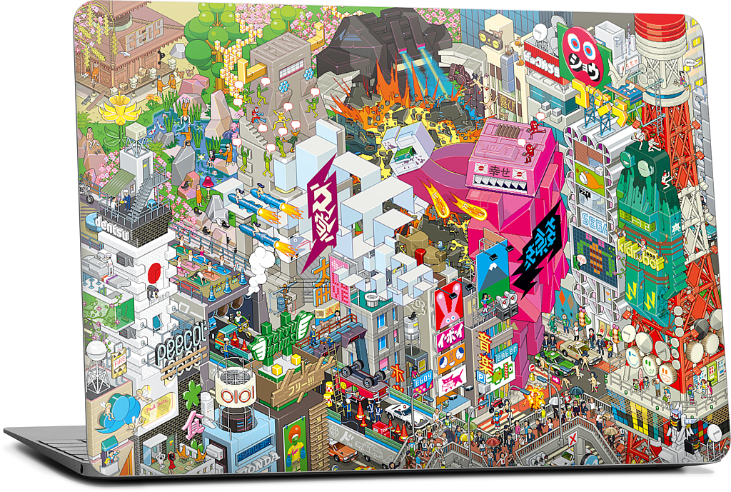 Tokyo MacBook Skin