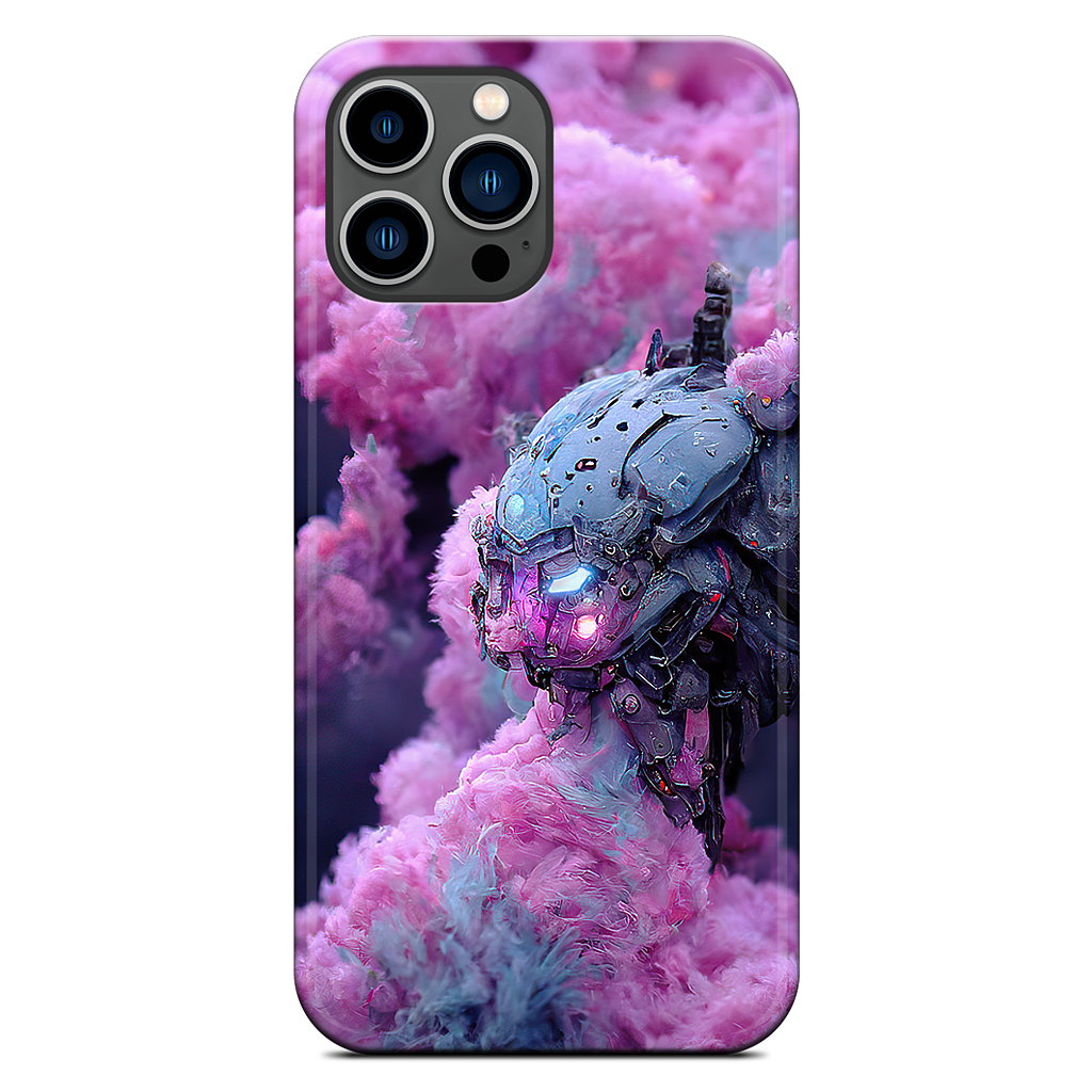 Cotton Candy Mechs iPhone Case