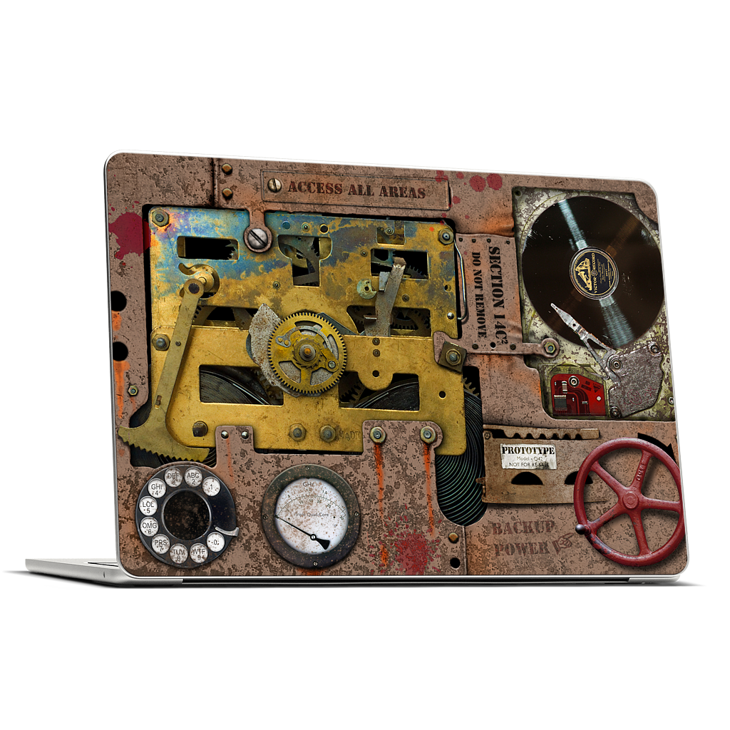 Steampunk MacBook Skin