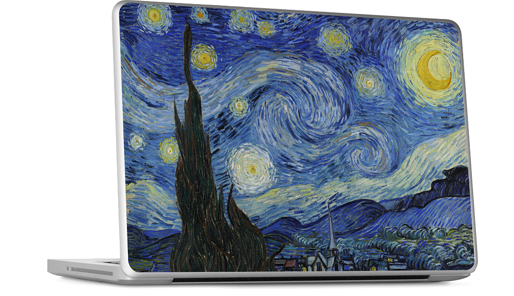Starry Night MacBook Skin