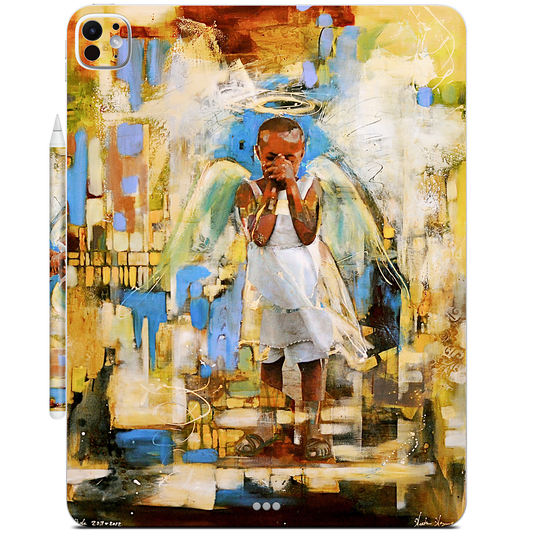 Shy Angel iPad Skin