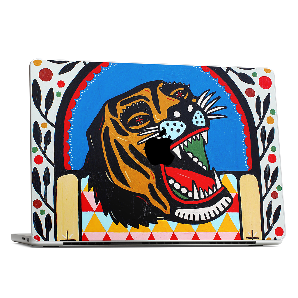 Tiger Coffin MacBook Skin