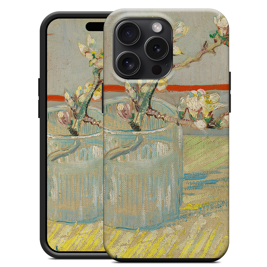 Spring of Flowering Almond in a Glass iPhone Case
