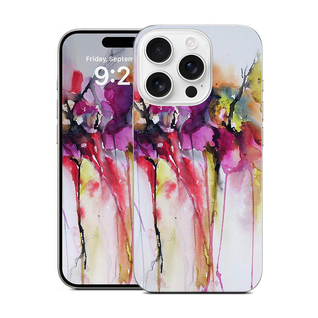 Fallen Flowers iPhone Skin