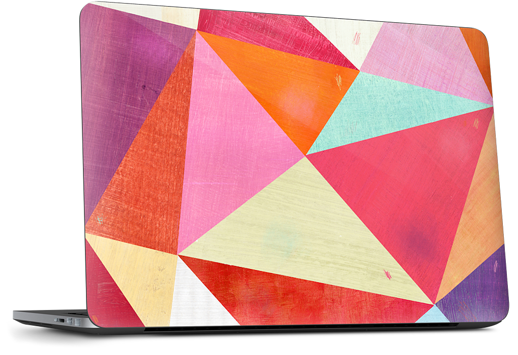Pink Triangle Dell Laptop Skin