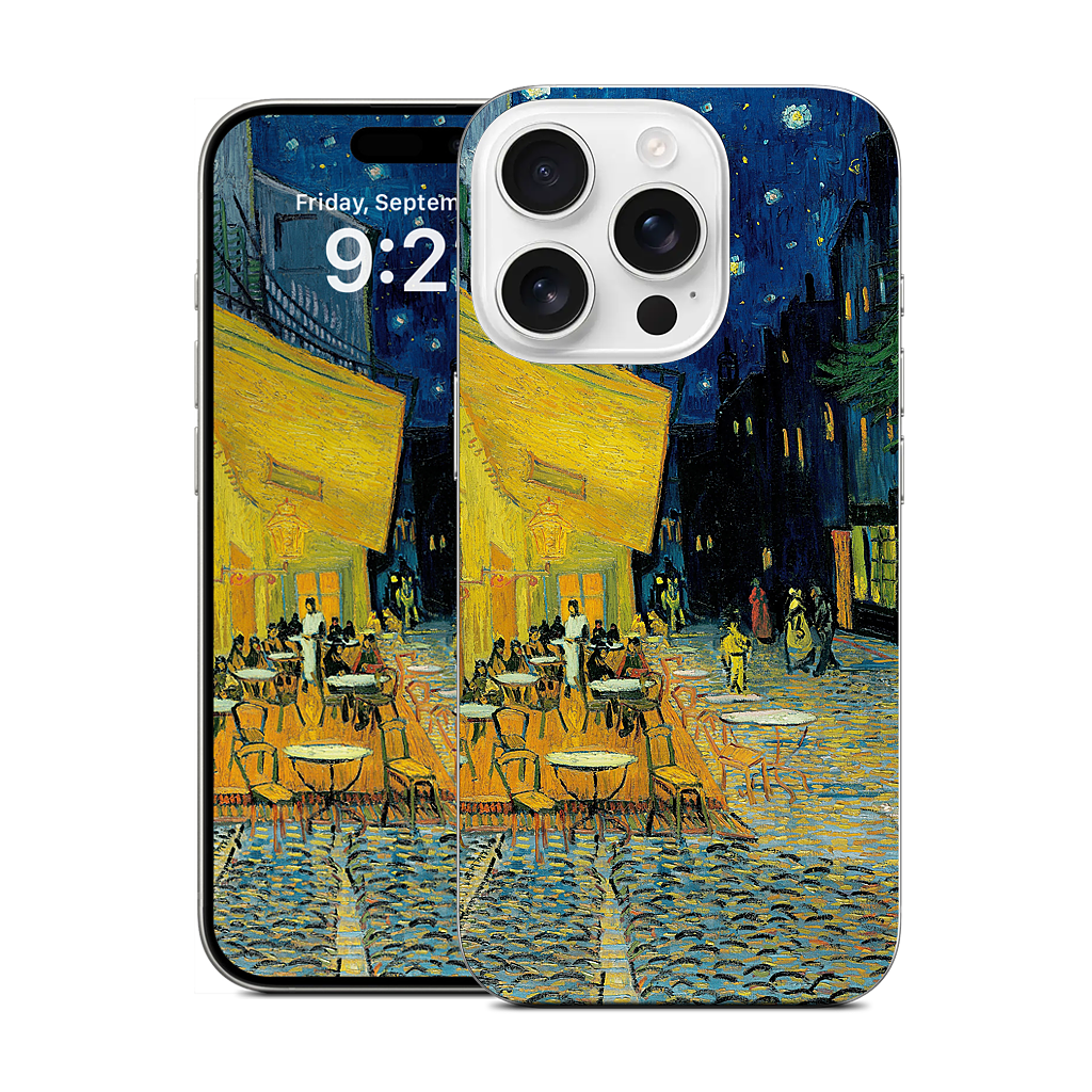 Cafe at Night iPhone Skin