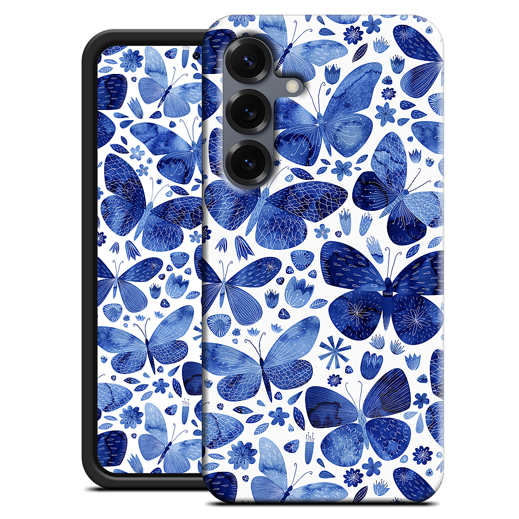 Blue Butterflies Samsung Case
