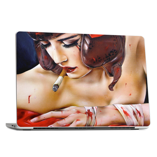 Bloody Knuckles MacBook Skin